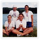 1999 - Piešťany - 4xž: Frömelová, Hacarová, Nedělníková, Žižková