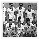 1962 - vítězové 2. třídy Okleštěk P., Wlczek, Okleštěk M., Holčík M., Holčík J., Okleštěk O., Hradil, Kirschbaum, Vyroubal