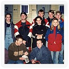 1999 - před odjezdem na 24-hodinovku (Vlčková, Dostál, Žujová, Vlček, Vajčner, Nedělníková, Půr, Žižková, Holouš, Grézl, Krumpholz)
